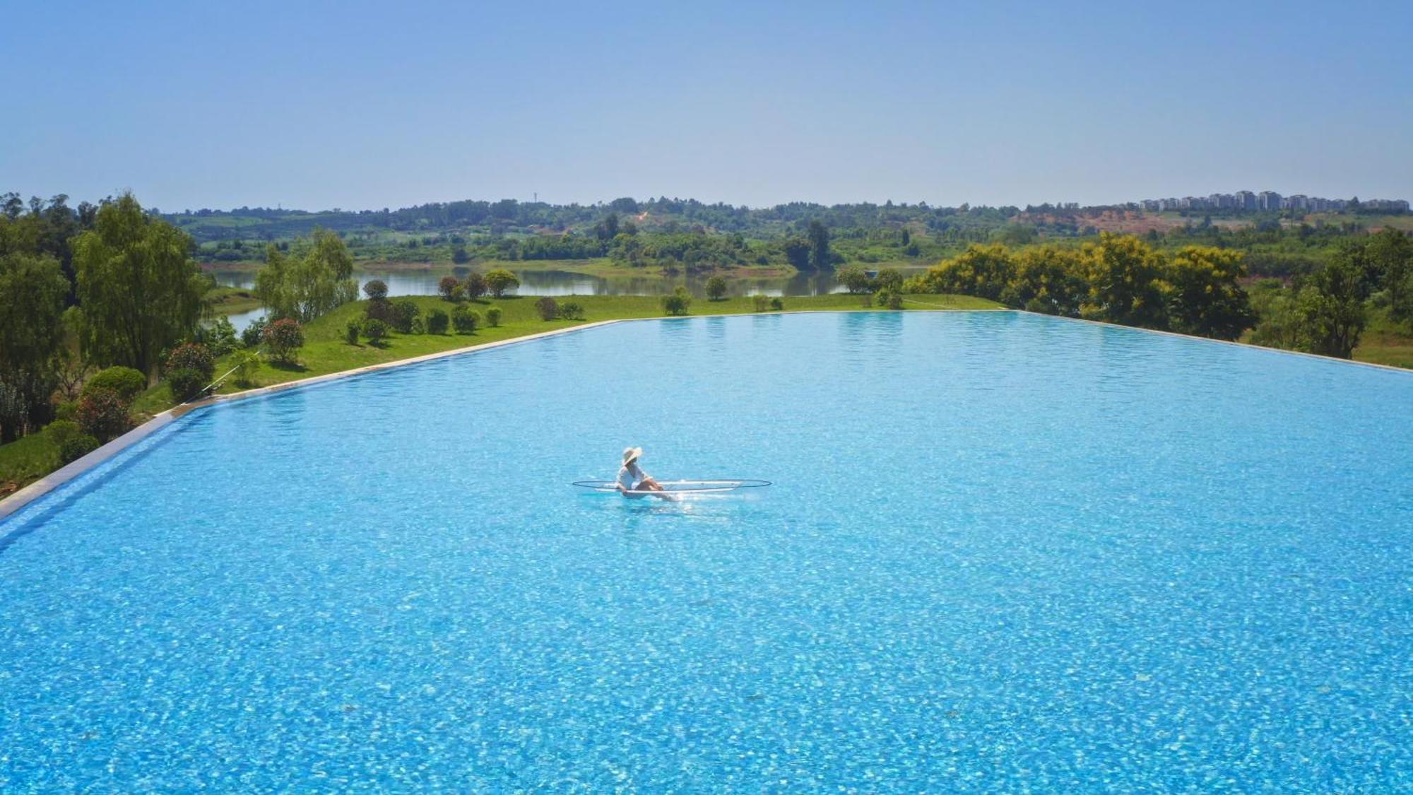 Intercontinental Heilong Lake, An Ihg Hotel Meishan  Eksteriør bilde