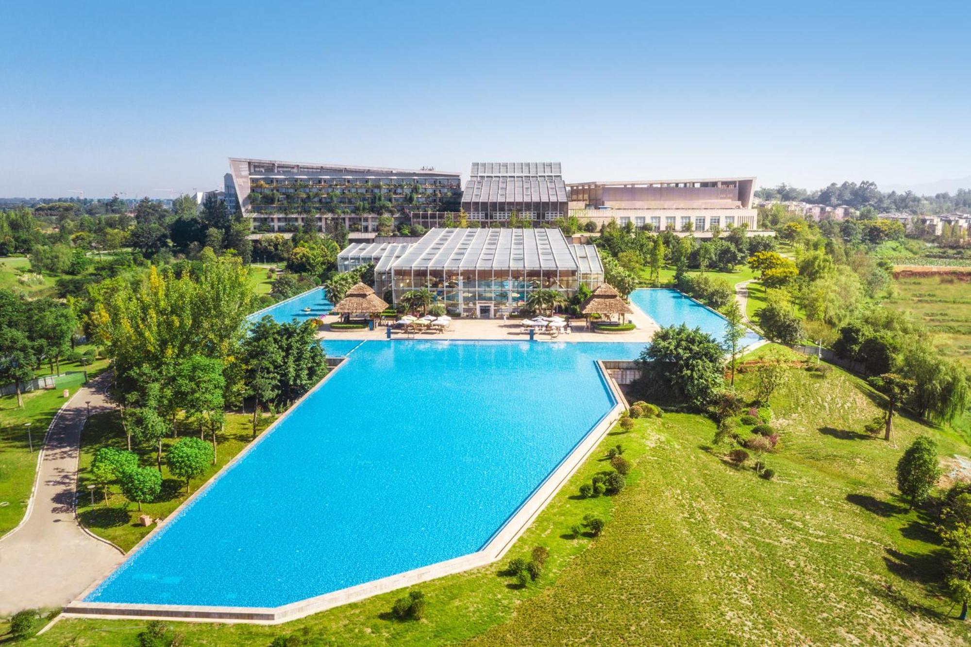 Intercontinental Heilong Lake, An Ihg Hotel Meishan  Eksteriør bilde